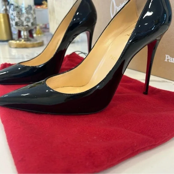 Christian Louboutin | Shoes | Christian Louboutin Black And  display picture 1